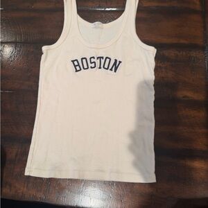 Brandy Melville Cream Tank Top‎